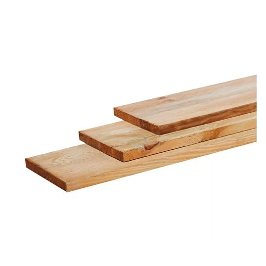 Grenen plank 1,5x14x300