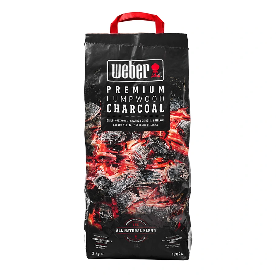 Weber Premium Lumpwood Houtskool 3 kg - afbeelding 1