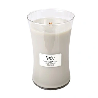 WoodWick Warm Wool Large Candle - afbeelding 2