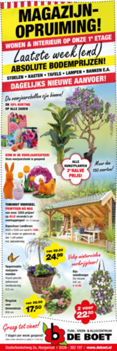 Het voorjaar is in aantocht!