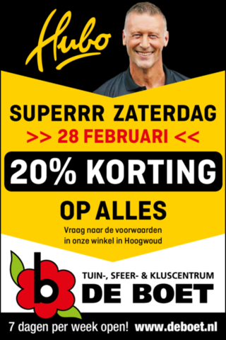 Superrr zaterdag bij Hubo