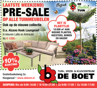Laatste week(end) PRE-SALE