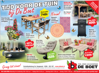 Tijd voor de tuin!