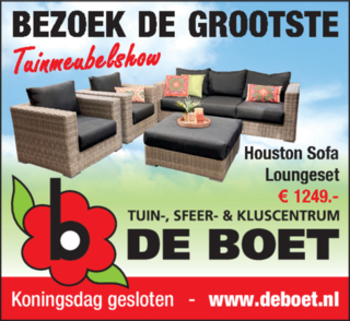 Grootste tuinmeubelshow