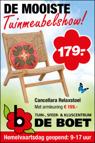 De mooiste tuinmeubelshow!