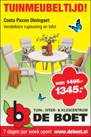 Tuinmeubeltijd