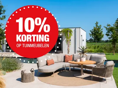 10% PRE SALE op ALLE tuinmeubelen