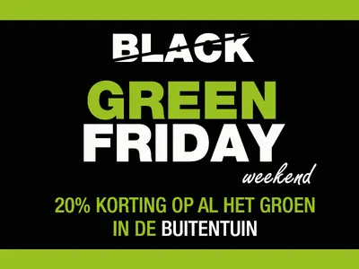 Green Friday Weekend bij De Boet