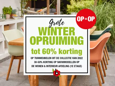 Grote Winteropruiming!