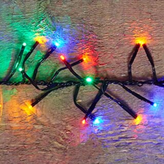Kerstboom Clusterverlichting 10 m - Multi
