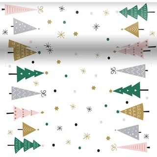 Duni 3-in-1 Rol Noel Trees - 40x480 cm