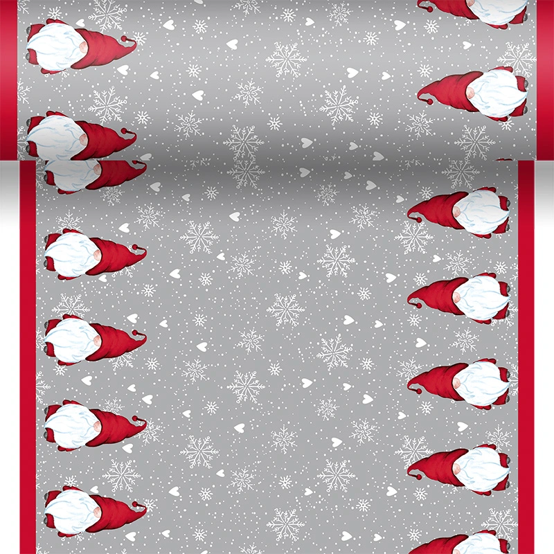 Duni 3-in-1 Rol Winter Flakes - 40x480 cm