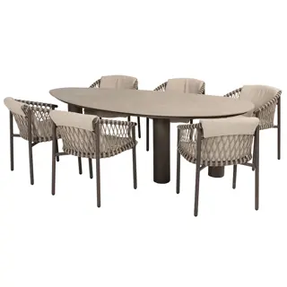 4 Seasons Outdoor Allora Diningset | De Boet