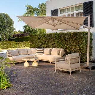 4 Seasons Outdoor June Salontafel Crème - Ø60 cm - afbeelding 4
