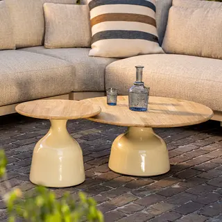 4 Seasons Outdoor June Salontafel Crème - Ø60 cm - afbeelding 3