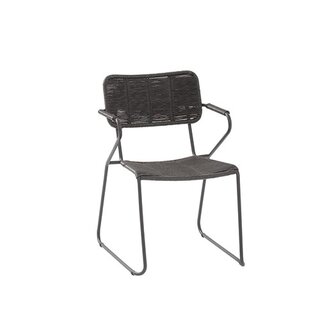 4 Seasons Outdoor Swing Dining Tuinstoel - Antraciet - afbeelding 1