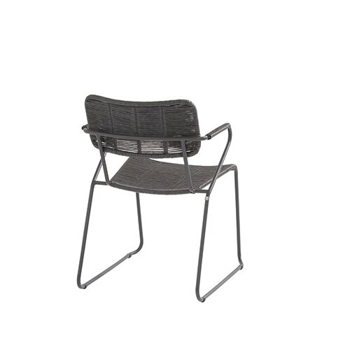 4 Seasons Outdoor Swing Dining Tuinstoel - Antraciet - afbeelding 3