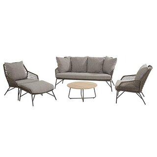 4 Seasons Outdoor Babilonia Axel Loungeset - Rond - afbeelding 1