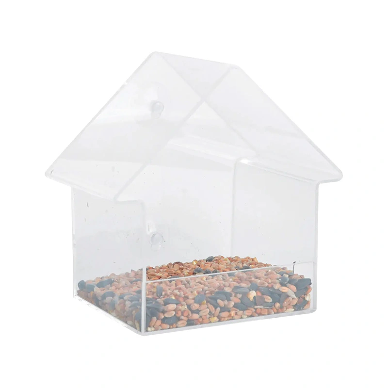 Esschert Design Acryl Raamvoedertafel Huis - afbeelding 1