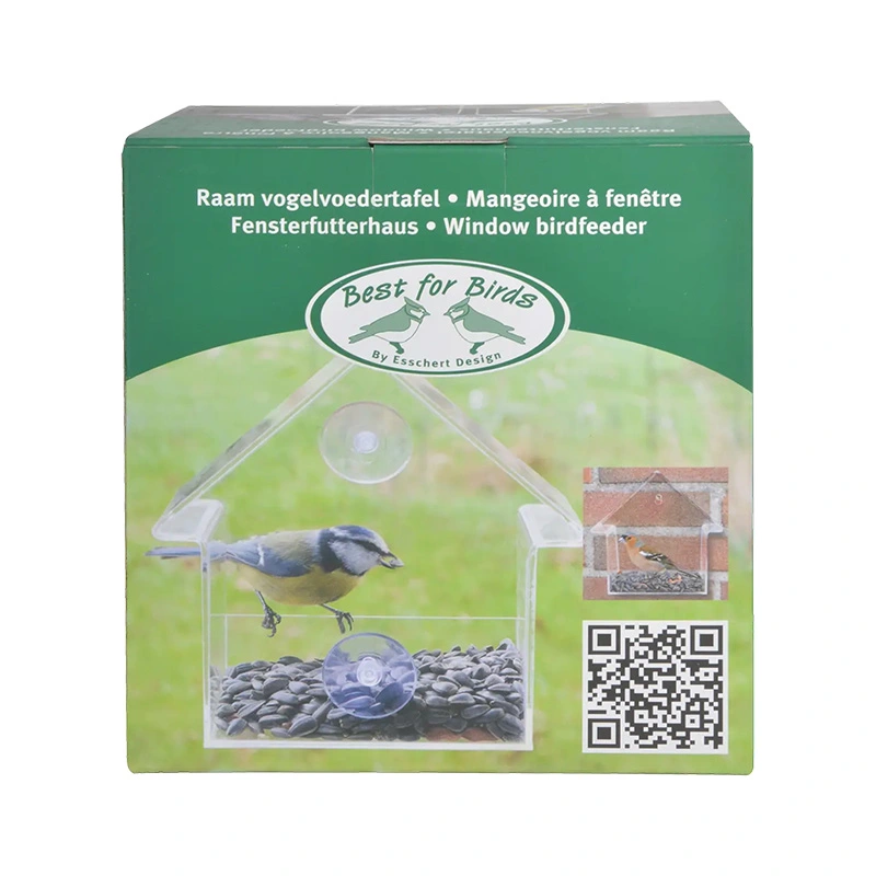 Esschert Design Acryl Raamvoedertafel Huis - afbeelding 2