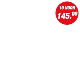 Actie - 10 voor 145
