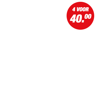 Actie - 4 voor 40
