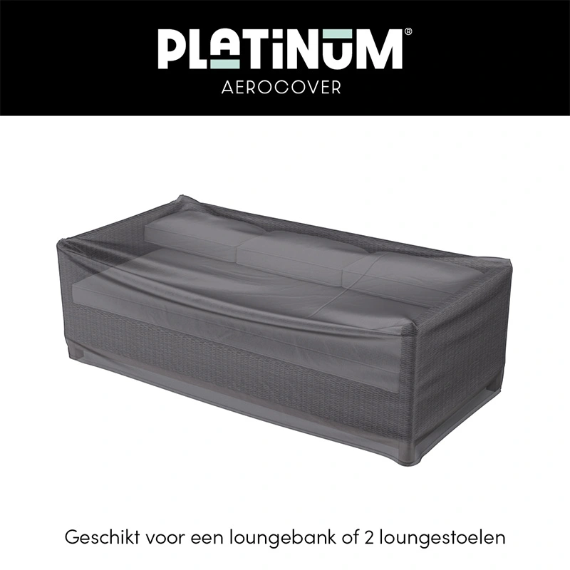 AeroCover Loungeset beschermhoes 170x100x70 - Antraciet - afbeelding 2