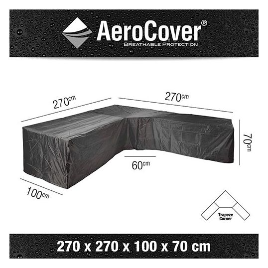 AeroCover Loungeset beschermhoes - 270x270 cm - afbeelding 2