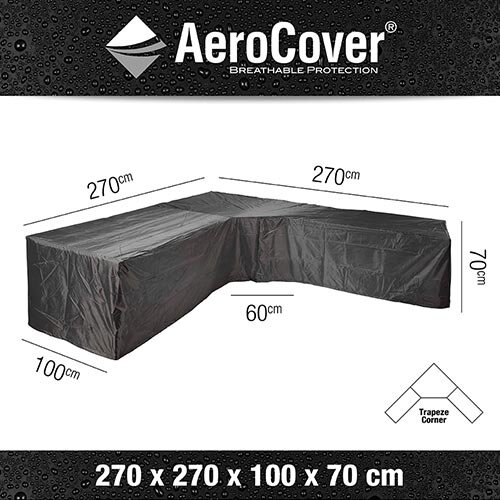 Hollywood Bladeren verzamelen Afzonderlijk AeroCover Loungeset beschermhoes - 270x270 cm | De Boet