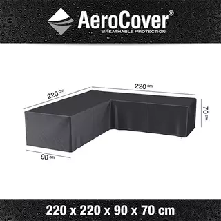 AeroCover Loungesethoes hoekset 220x220x90x70 cm - afbeelding 1