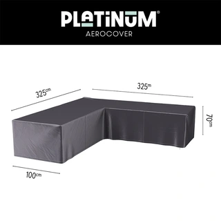 AeroCover Loungesethoes hoekset 325x325x100x70 cm | De Boet