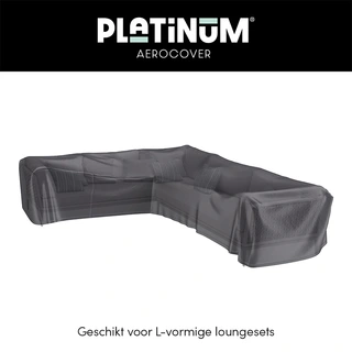 AeroCover Loungesethoes hoekset links 355x275x100x70 cm - afbeelding 2