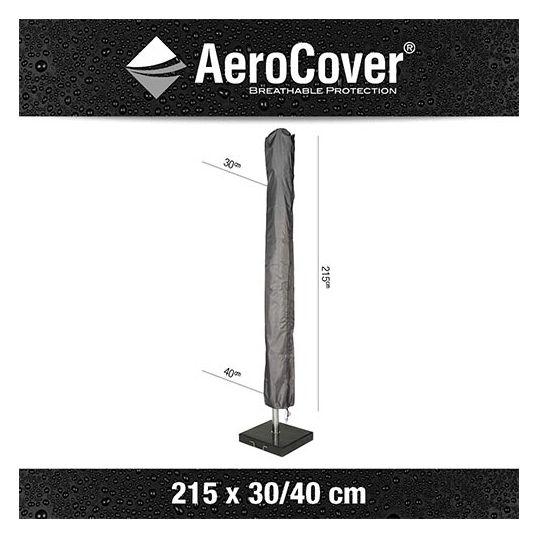 AeroCover Parasol beschermhoes - 30/40x215 cm - afbeelding 2