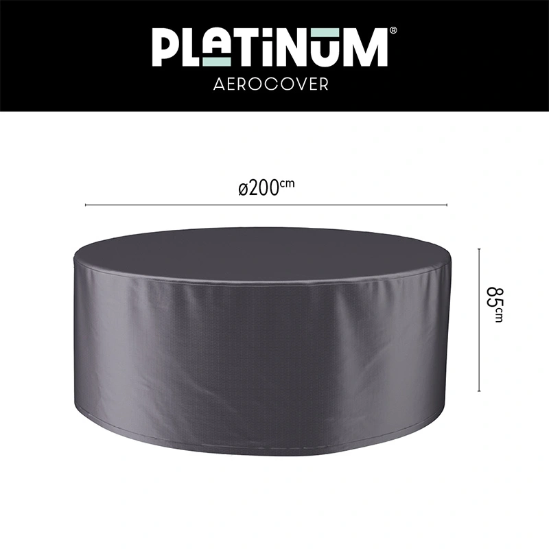 AeroCover Tuinset beschermhoes Ø200x85 - Antraciet - afbeelding 1