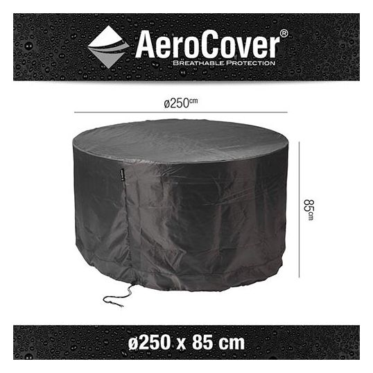 AeroCover Tuinset beschermhoes - Ø250x85 cm - afbeelding 2