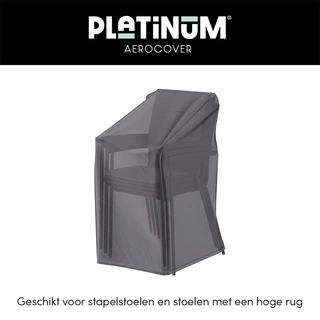 AeroCover Tuinstoel beschermhoes 67x67x80/110 - Antraciet - afbeelding 2