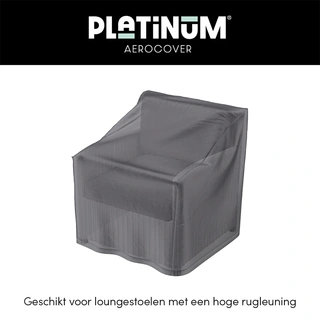 AeroCover Tuinstoel beschermhoes 75x78x65/110 - Antraciet - afbeelding 2