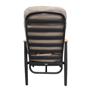 Trestino Alassio Verstelbare Diningstoel - Antraciet - afbeelding 4