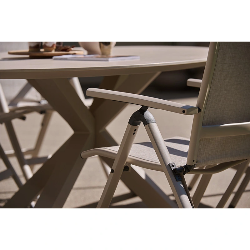 Hartman Alice Verstelbare Tuinstoel - Beige - afbeelding 7