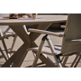 Hartman Alice Verstelbare Tuinstoel - Beige - afbeelding 7