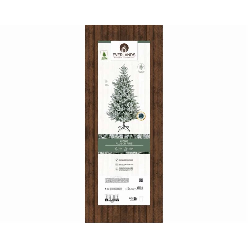 Everlands Allison boom snowy - 210cm - afbeelding 6