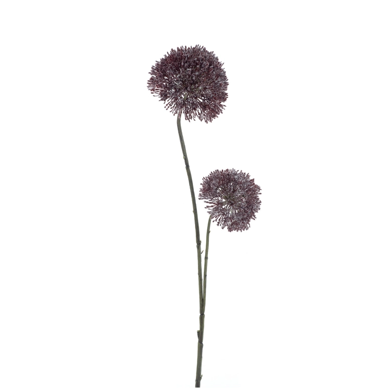 Kunstbloem Allium Bor Zwart - 76 cm