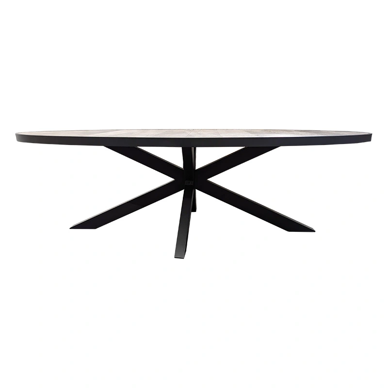 Altos Tuintafel Ovaal Antraciet - 240x116 cm - afbeelding 2