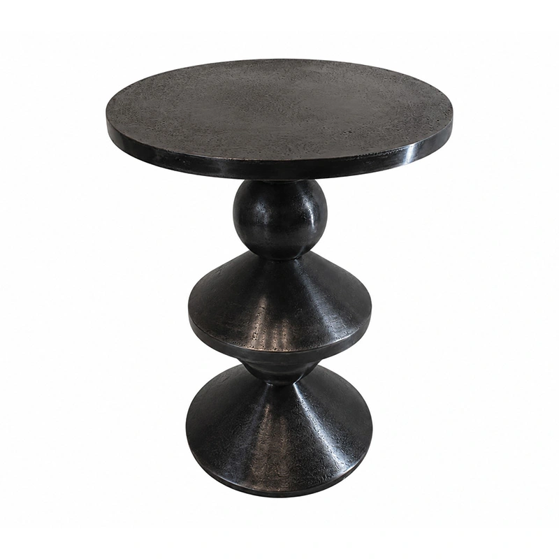 Bijzettafel Aluminium Grey - 40x50 cm