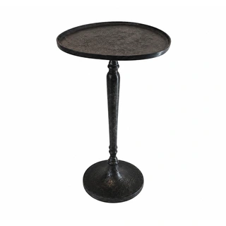 Bijzettafel Aluminium Grey - 38x63 cm