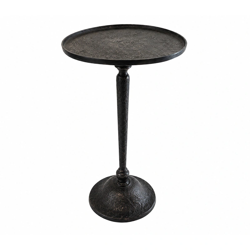 Bijzettafel Aluminium Grey - 39x59 cm