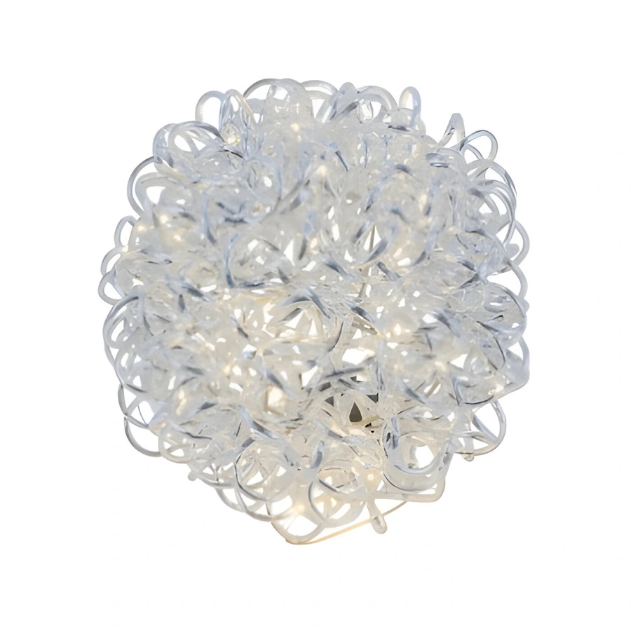 Gehlmann Verlichte Bol Zilver 30 LED - Ø15 cm