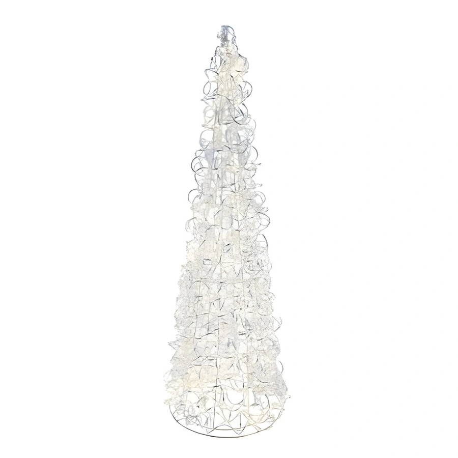 Gehlmann Verlichte Kegel Zilver 200 LED - 70 cm