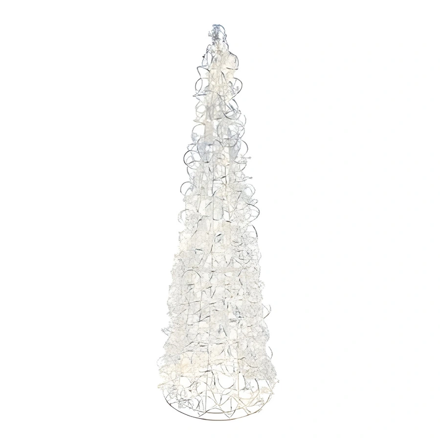 Gehlmann Verlichte Kegel Zilver 500 LED - 140 cm