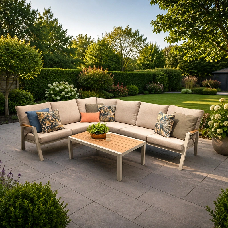 Alzano Brooks Loungeset - Latte - afbeelding 2